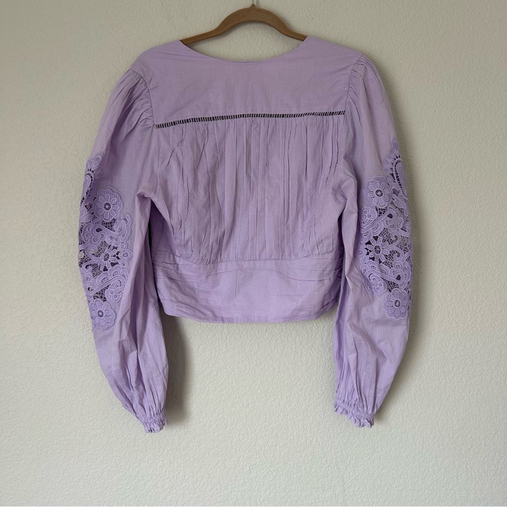 FARM Rio Lavender Blouse - Picture 6 of 6